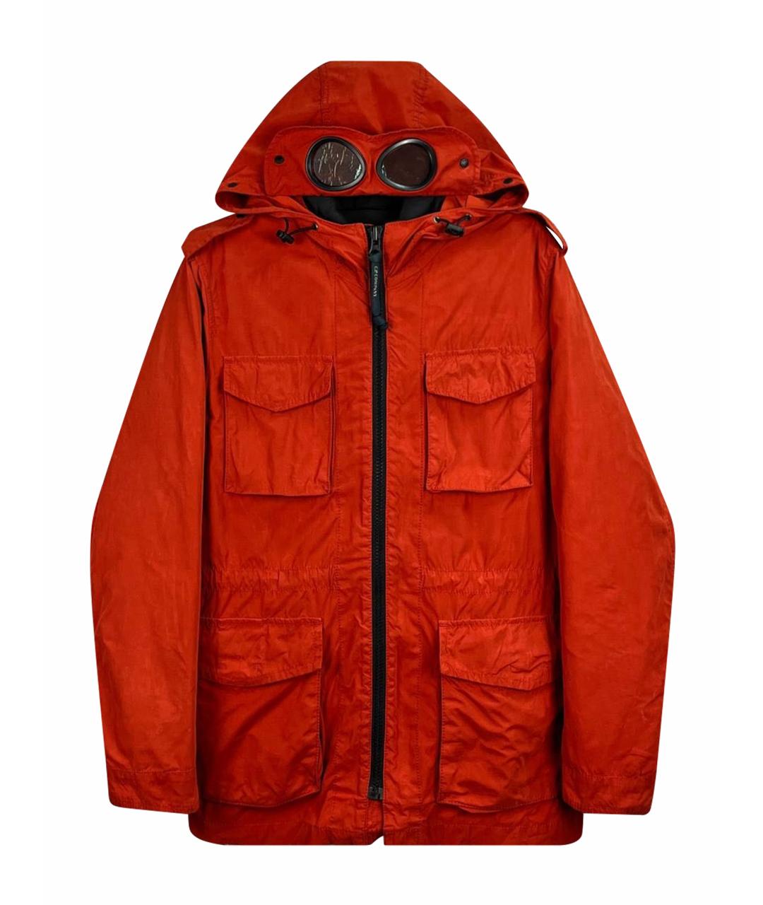 CP COMPANY Красная полиэстеровая куртка, фото 1