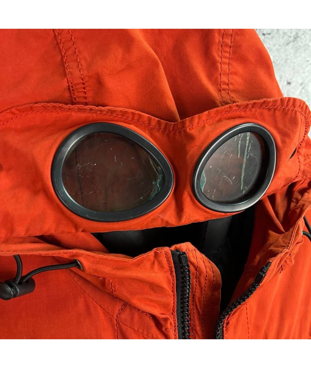 CP COMPANY Красная полиэстеровая куртка, фото 5