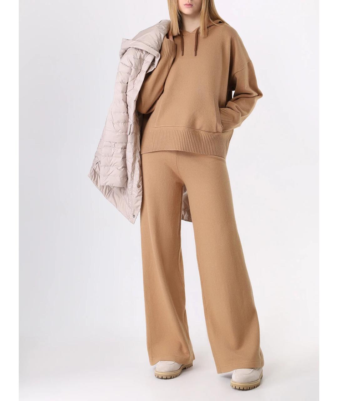 YVES SALOMON Бежевый костюм с брюками, фото 2