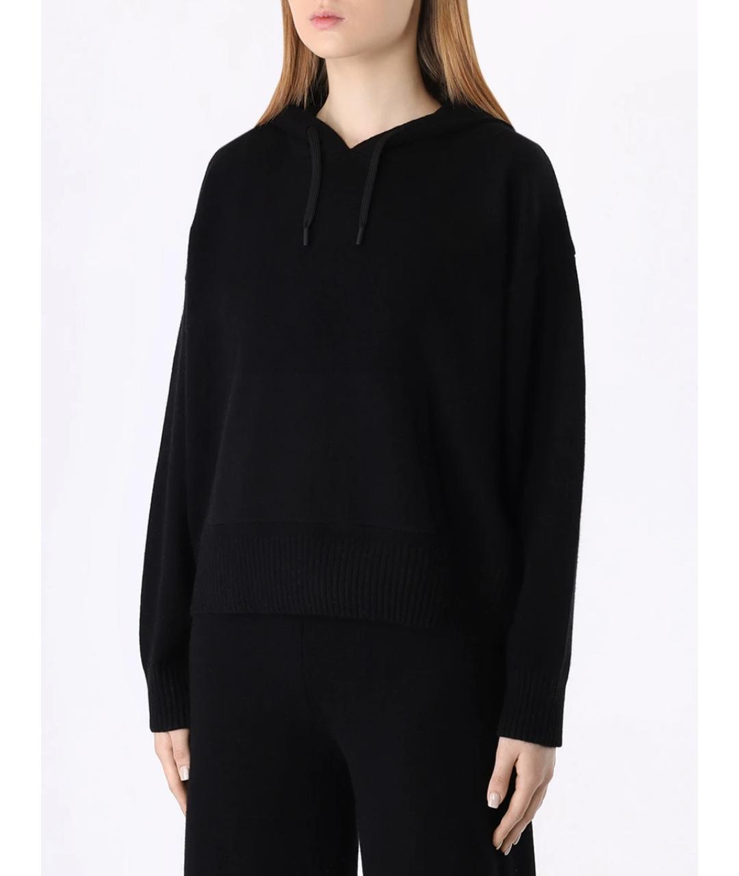 YVES SALOMON Черный костюм с брюками, фото 4