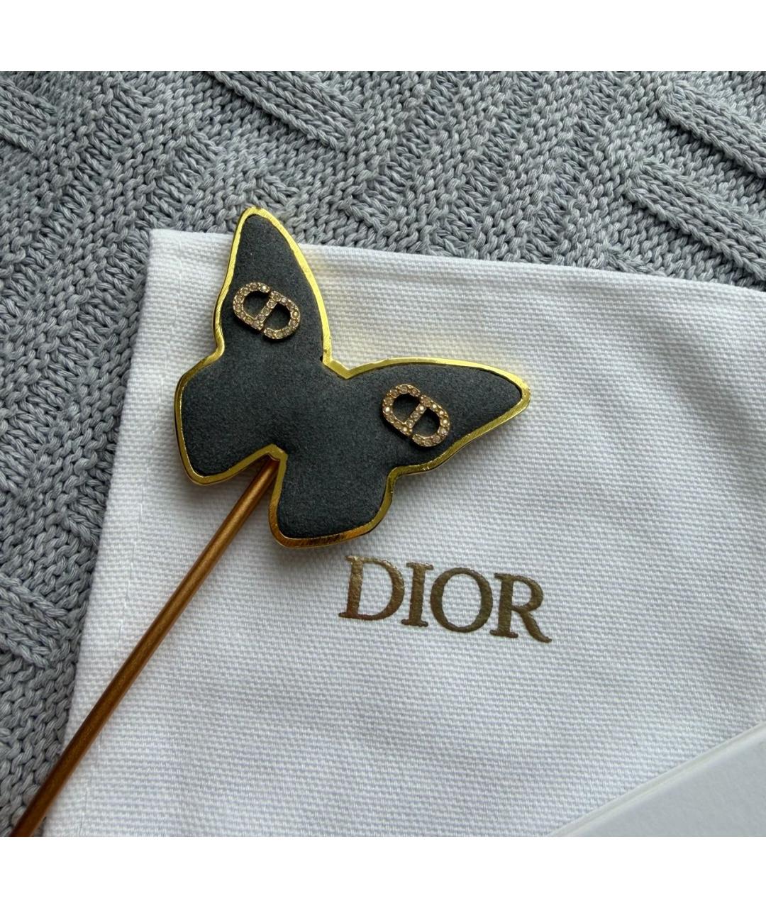 CHRISTIAN DIOR Золотые серьги, фото 5