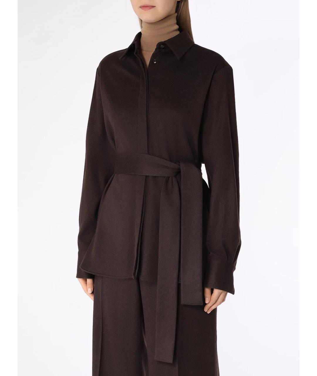 KITON Коричневый кашемировый костюм с брюками, фото 4