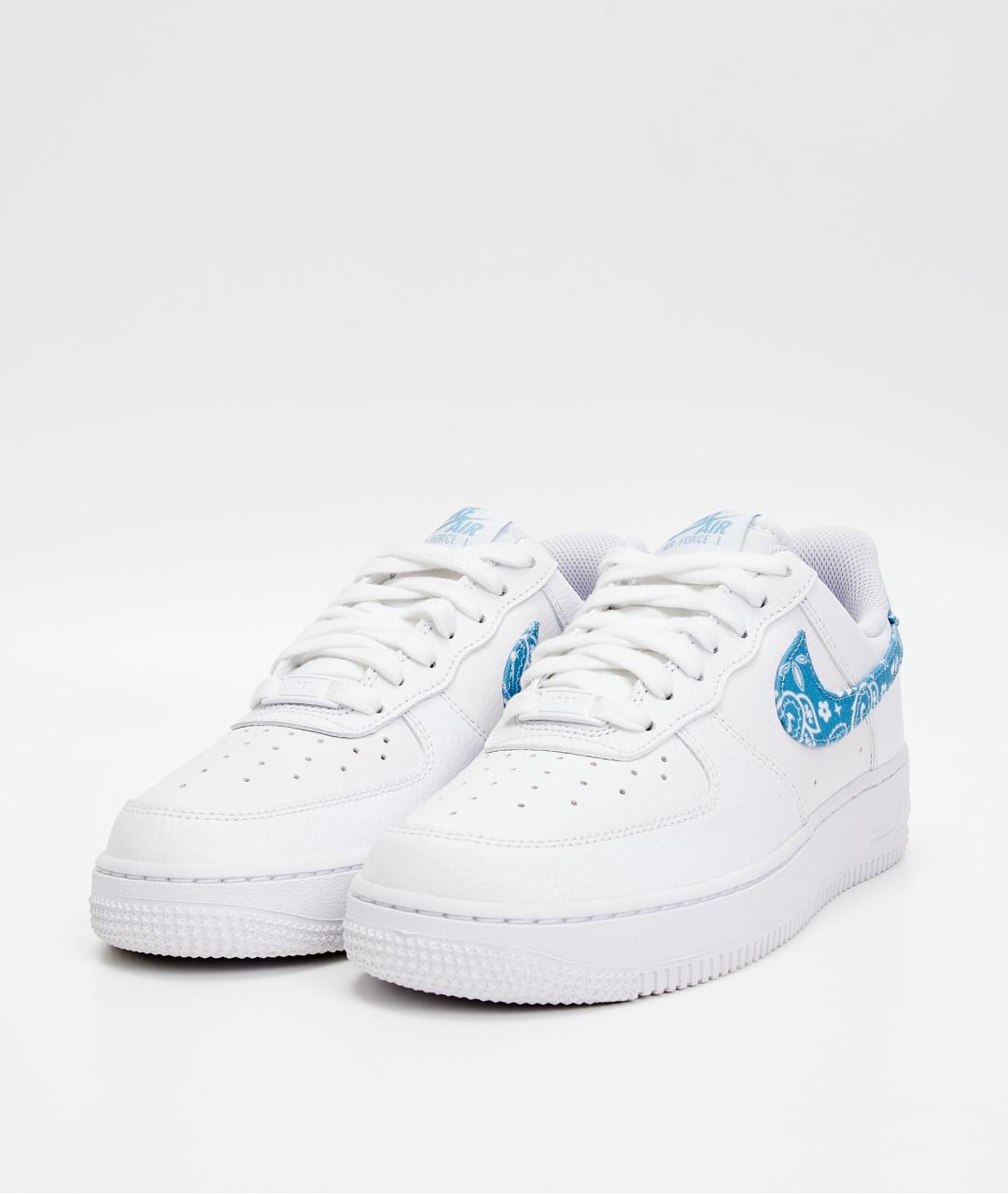 NIKE Белые кожаные кроссовки, фото 2