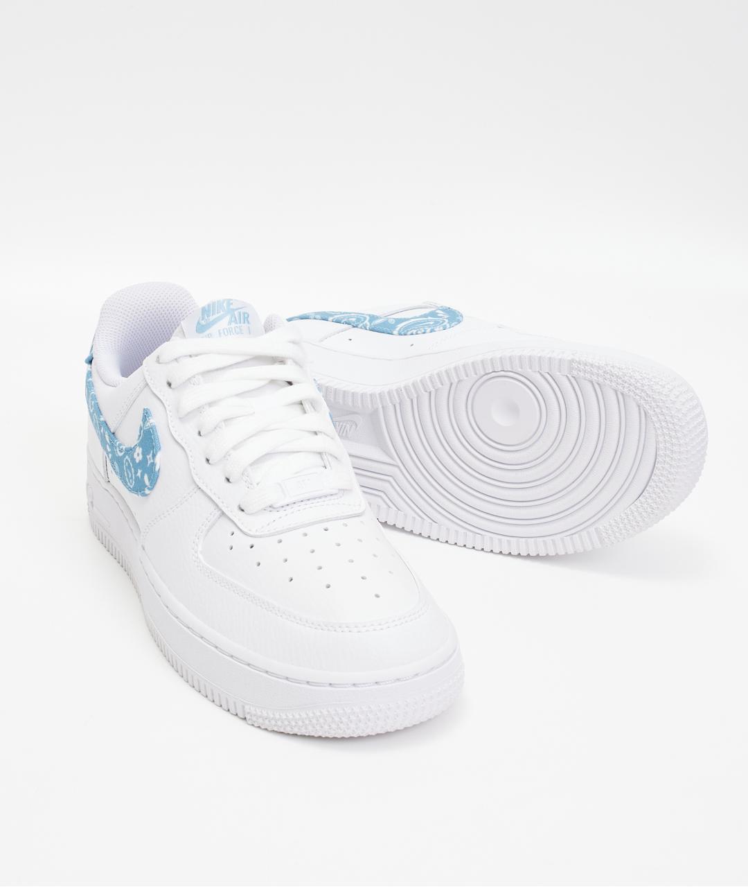 NIKE Белые кожаные кроссовки, фото 4