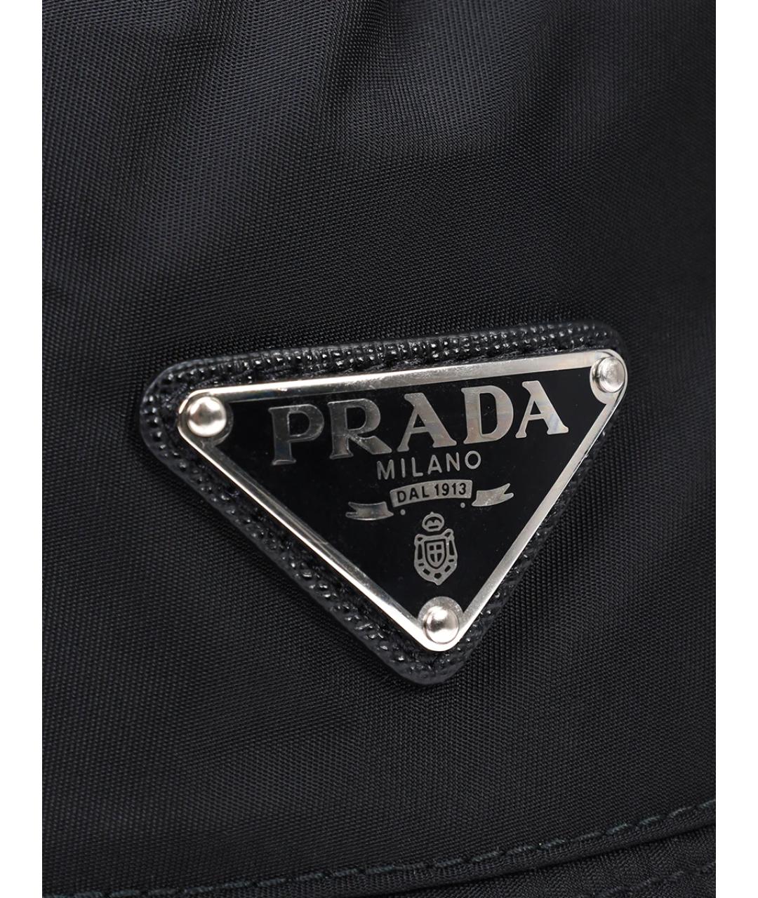 PRADA Черная панама, фото 3
