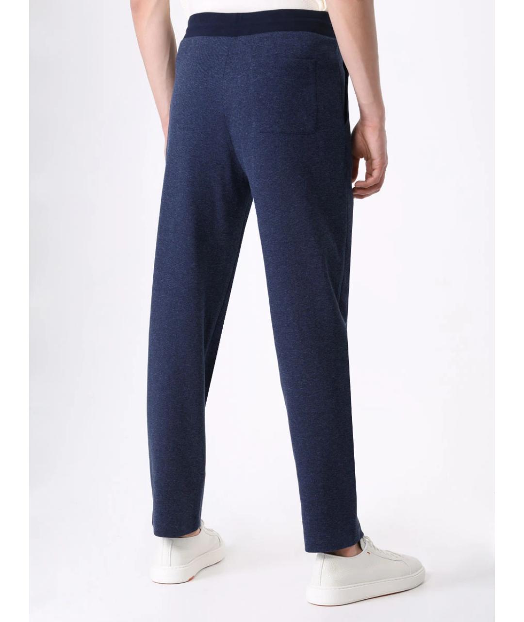 CANALI Синий повседневный костюм, фото 7