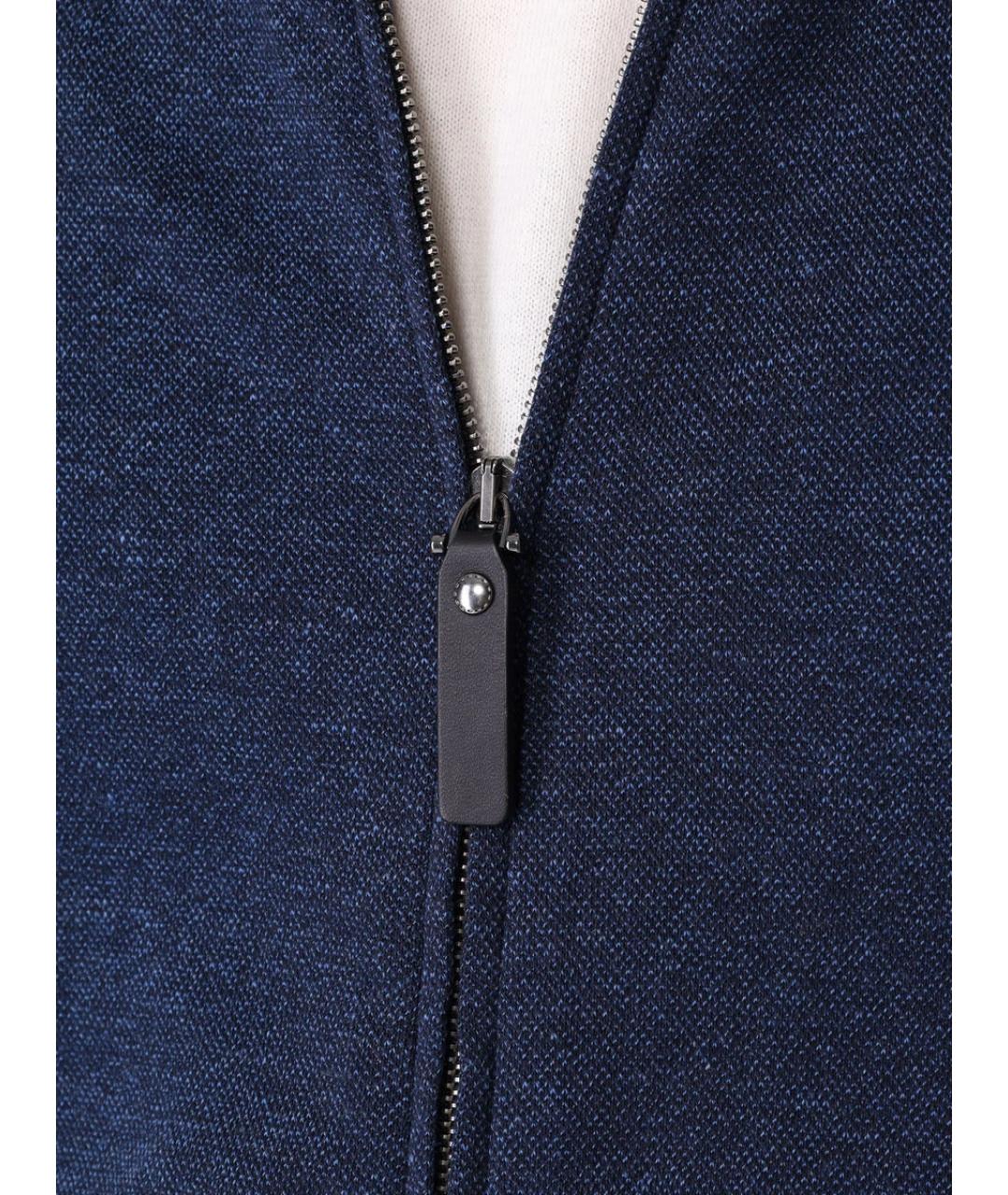 CANALI Синий повседневный костюм, фото 5