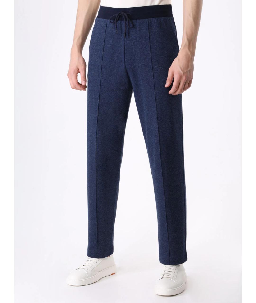 CANALI Синий повседневный костюм, фото 8