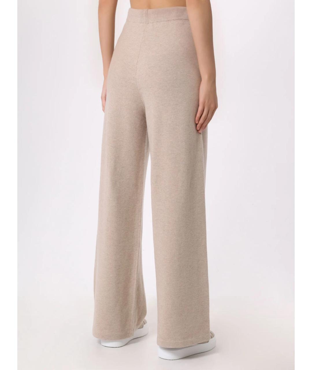 YVES SALOMON Бежевый шерстяной костюм с брюками, фото 6