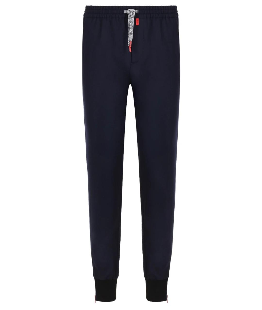 KITON Синий повседневный костюм, фото 4