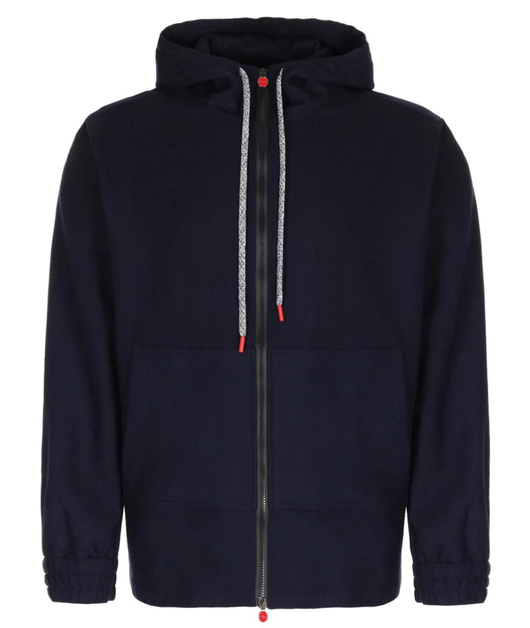 KITON Синий повседневный костюм, фото 2