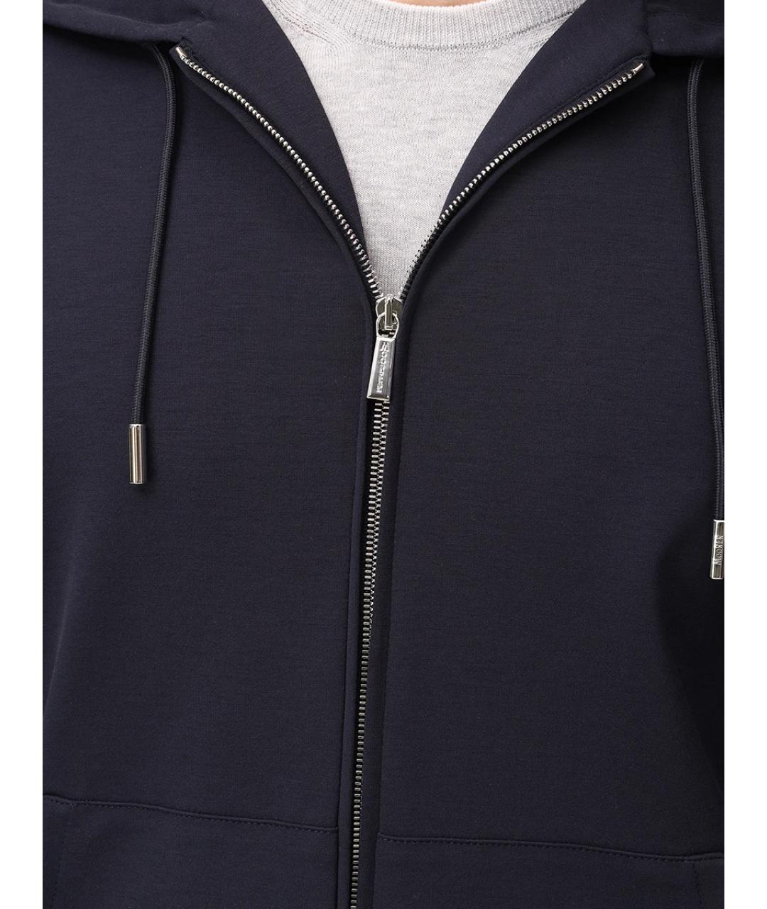 MOORER Синий повседневный костюм, фото 5