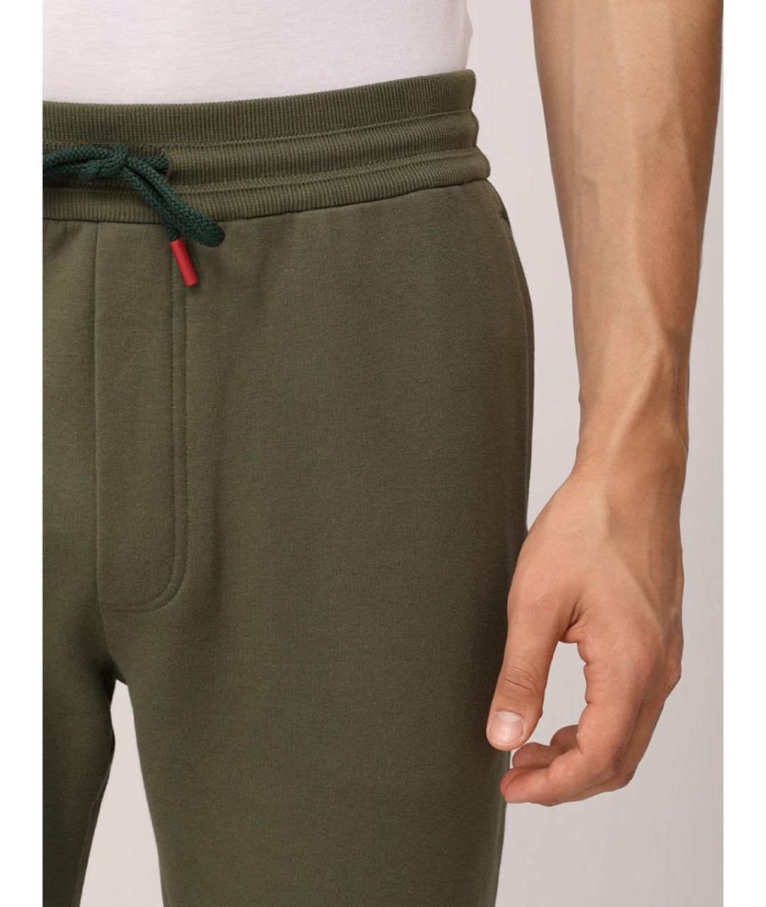 KITON Зеленый повседневный костюм, фото 8