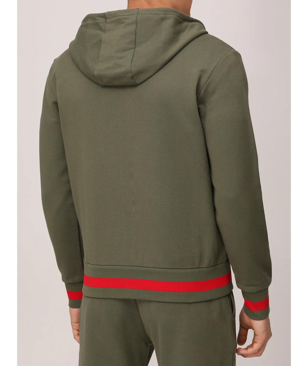 KITON Зеленый повседневный костюм, фото 3