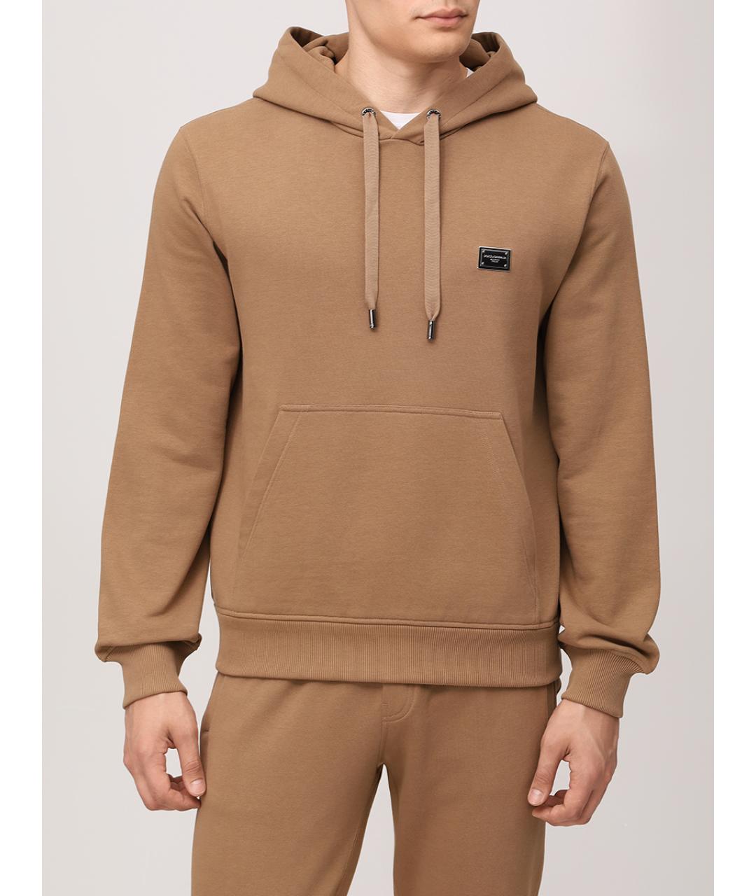 DOLCE&GABBANA Коричневый повседневный костюм, фото 4