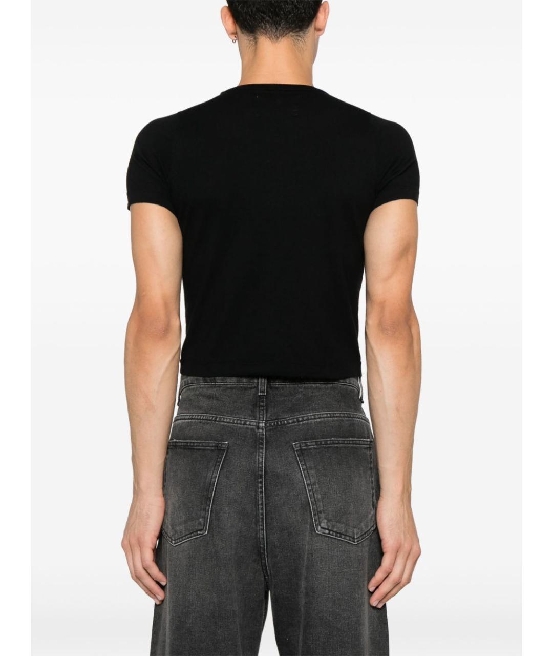 EXTREME CASHMERE Черный хлопковый джемпер / свитер, фото 2