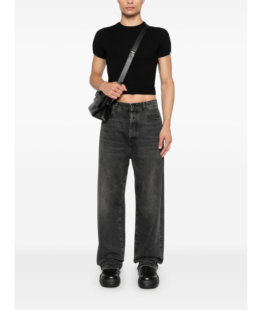 EXTREME CASHMERE Черный хлопковый джемпер / свитер, фото 4