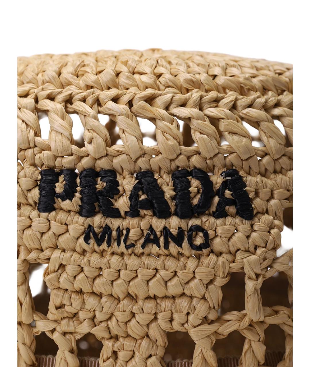 PRADA Бежевая панама, фото 3