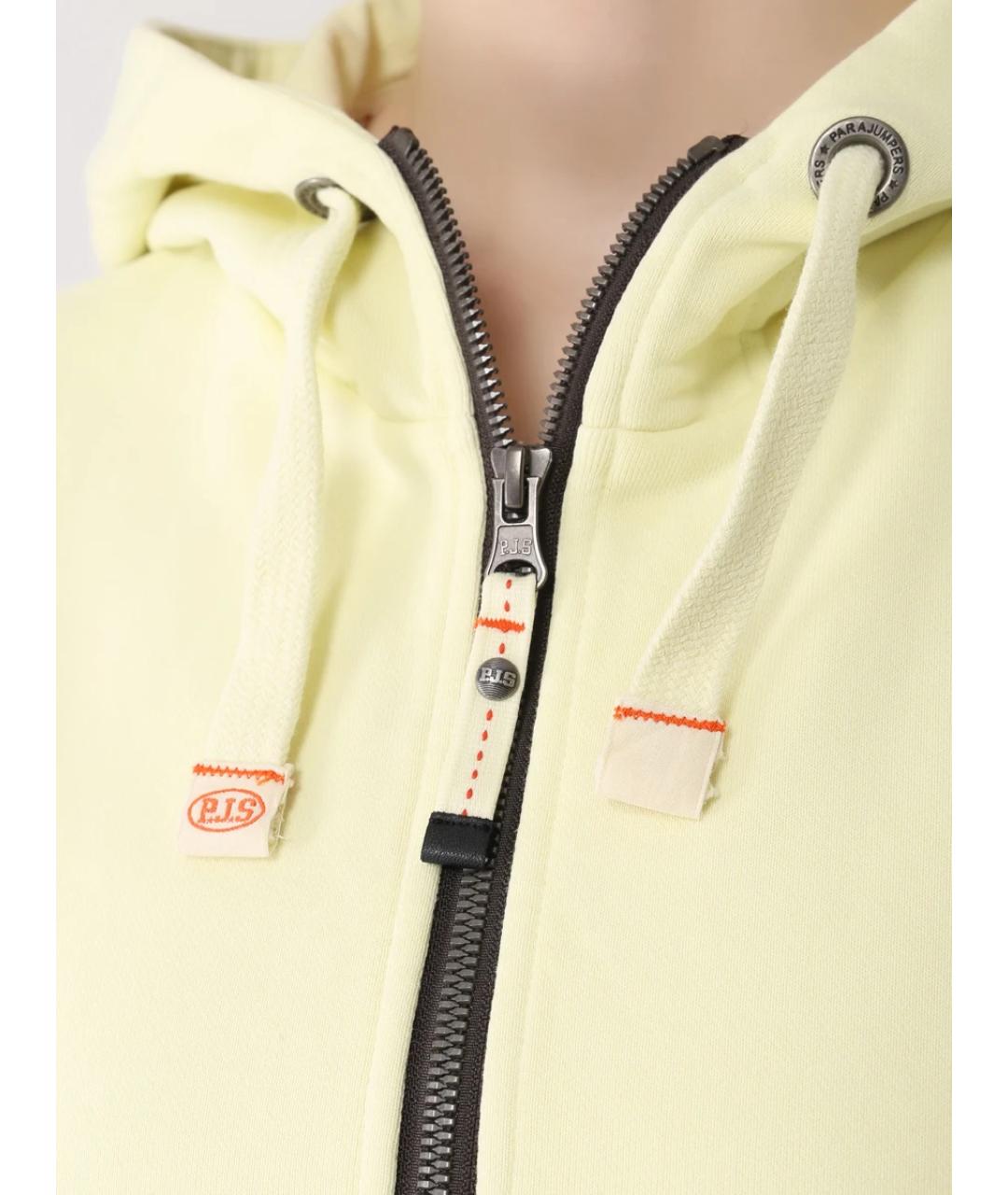 PARAJUMPERS Желтый хлопковый костюм с брюками, фото 4