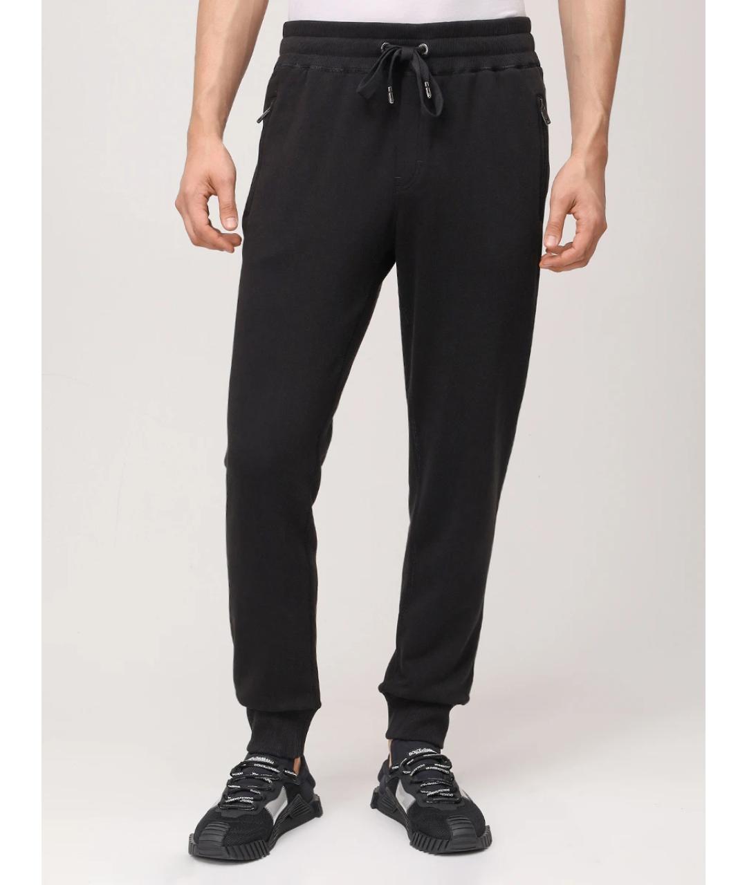 DOLCE&GABBANA Черный повседневный костюм, фото 8