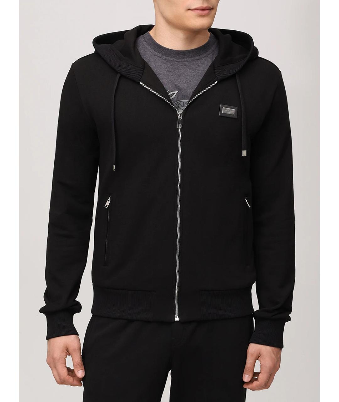 DOLCE&GABBANA Черный повседневный костюм, фото 4