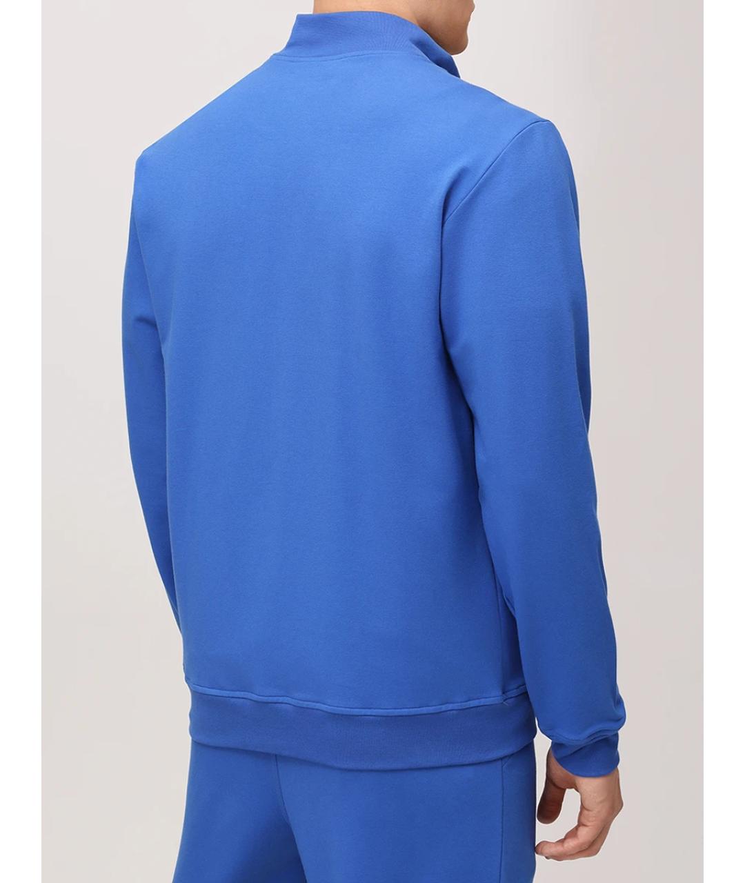 KITON Синий повседневный костюм, фото 3