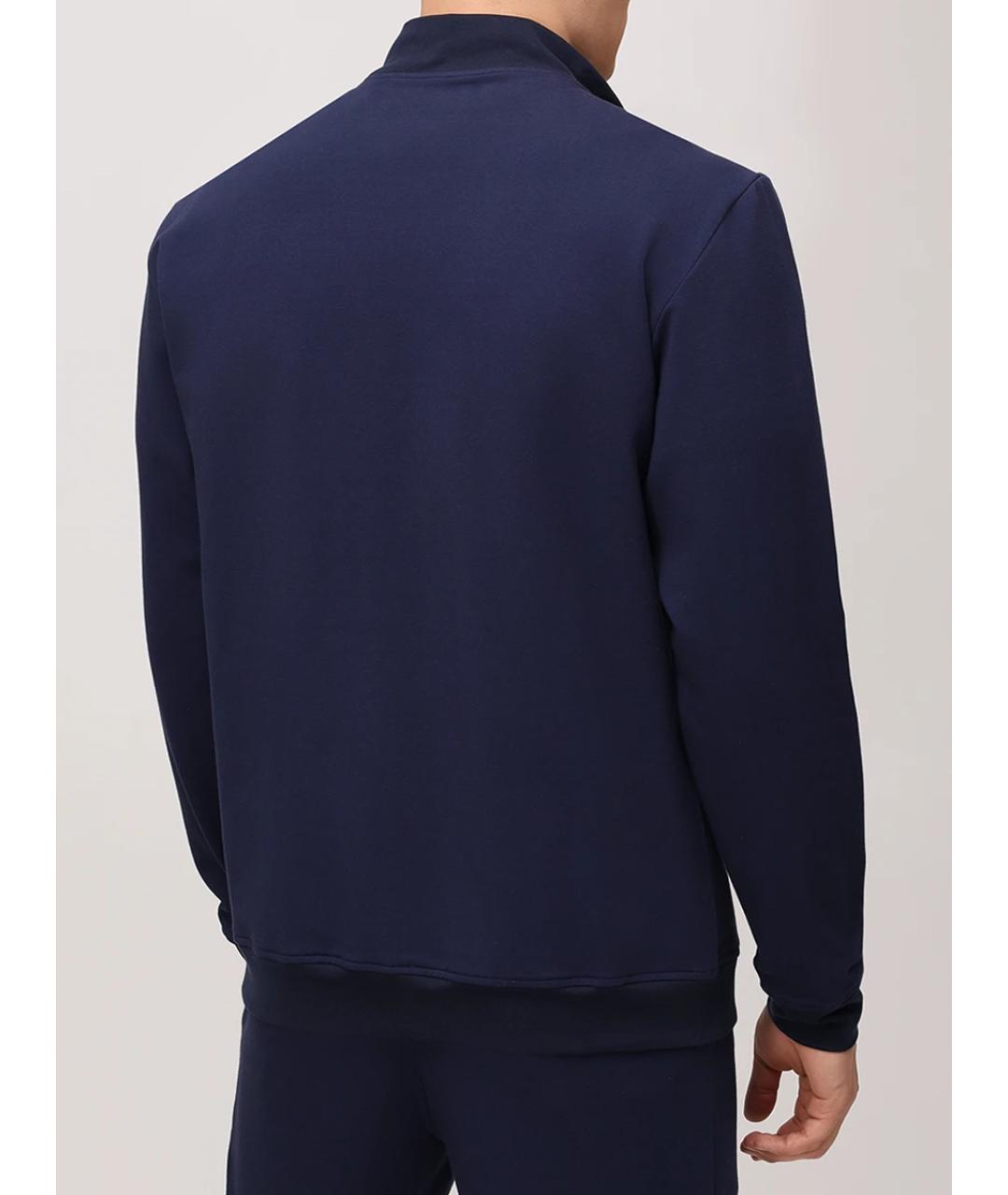 KITON Синий повседневный костюм, фото 3