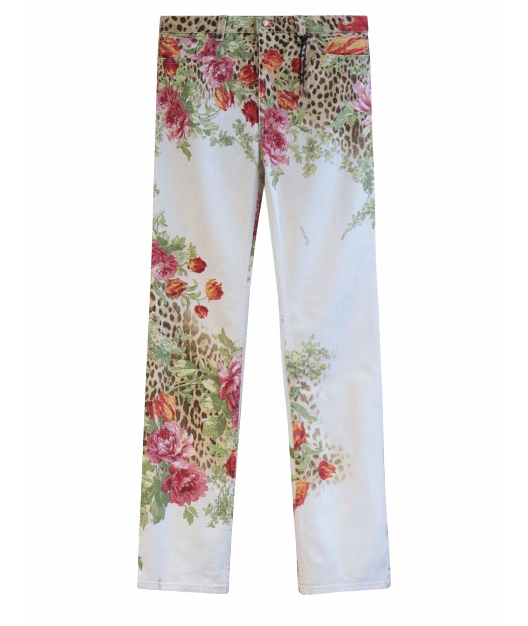 ROBERTO CAVALLI Мульти прямые джинсы, фото 1