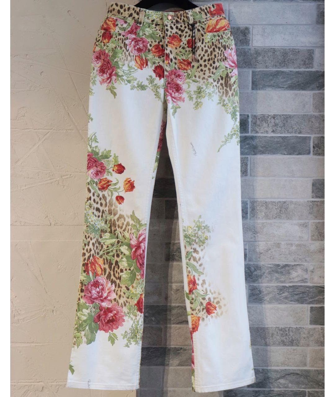 ROBERTO CAVALLI Мульти прямые джинсы, фото 9