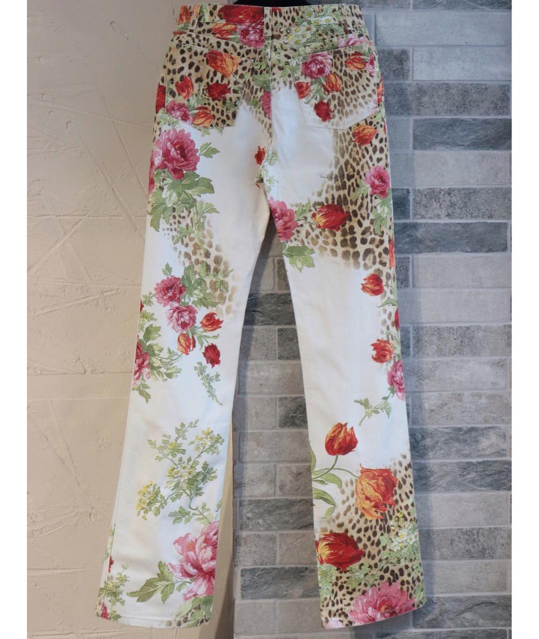 ROBERTO CAVALLI Мульти прямые джинсы, фото 2