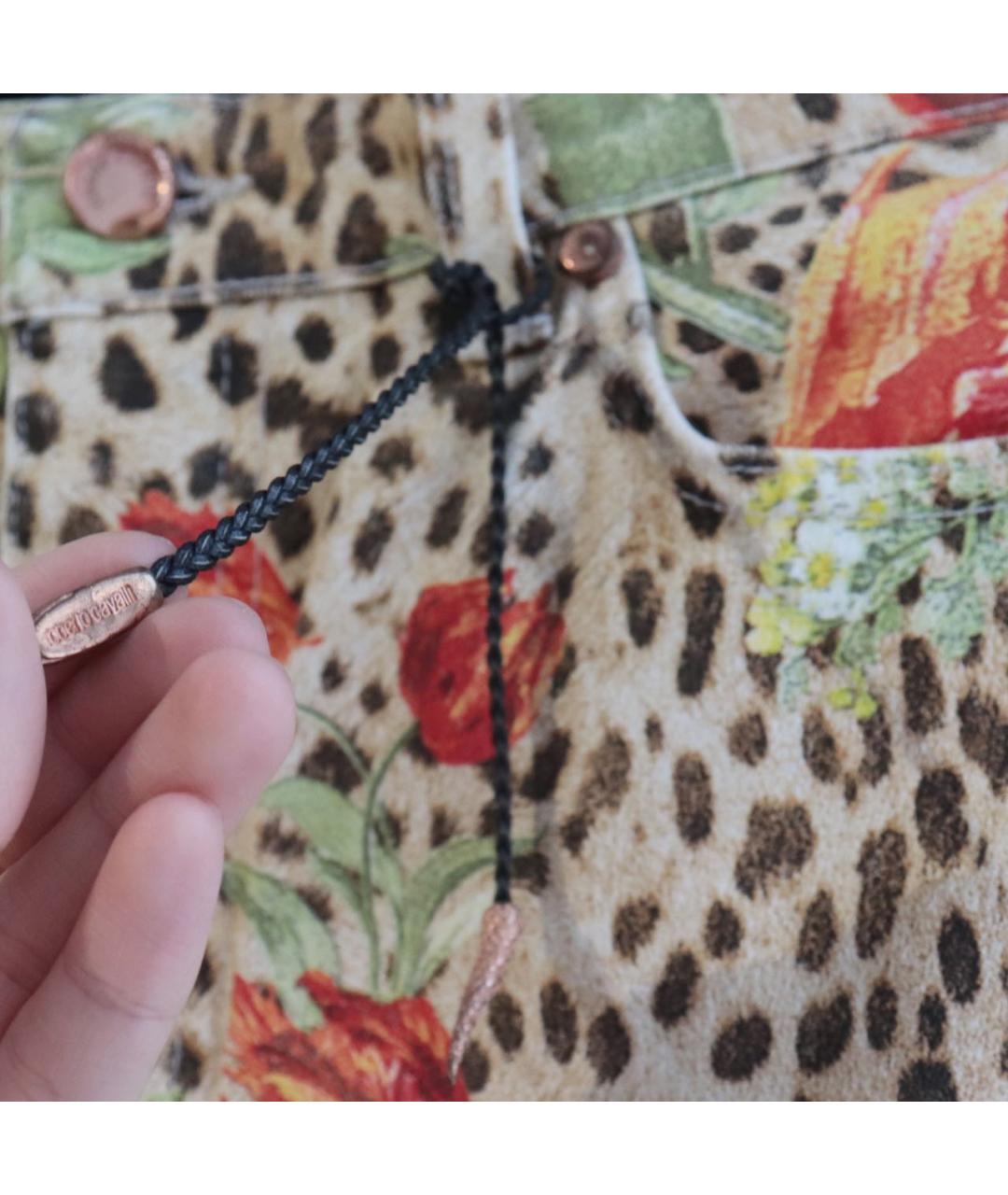 ROBERTO CAVALLI Мульти прямые джинсы, фото 7