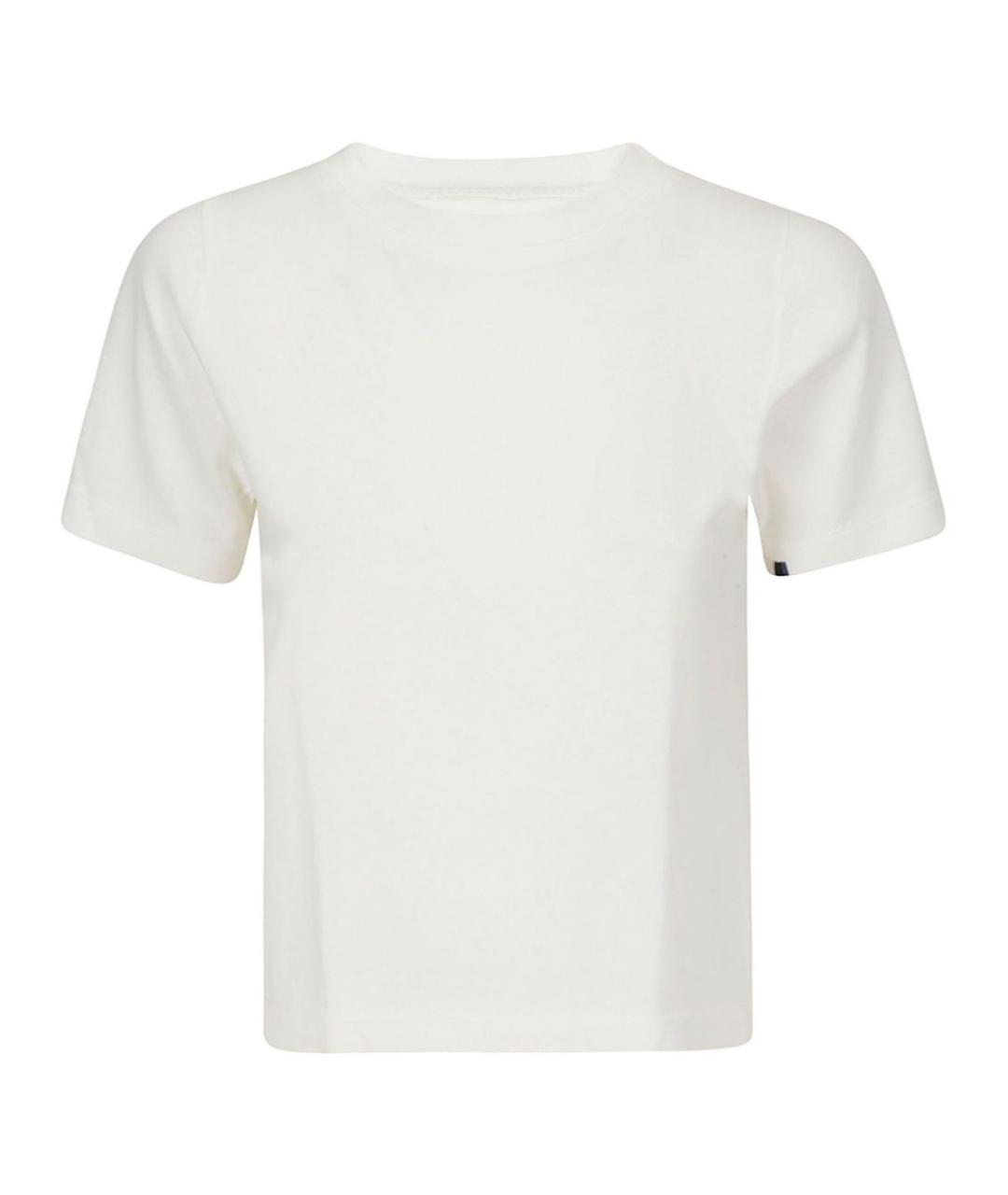 EXTREME CASHMERE Белый хлопковый джемпер / свитер, фото 1