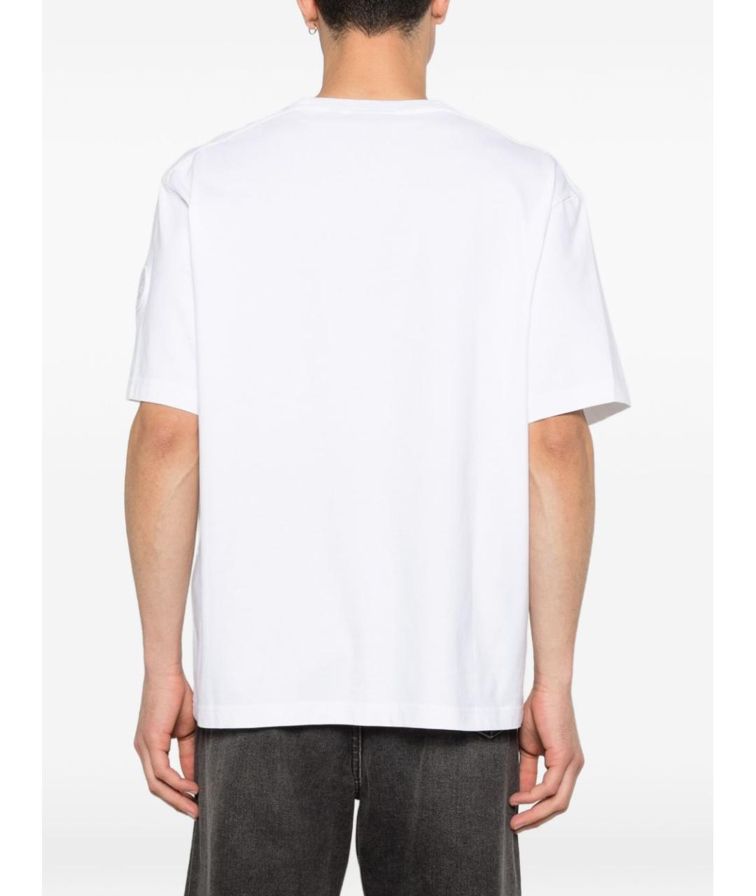 CANADA GOOSE Белая хлопковая футболка, фото 2