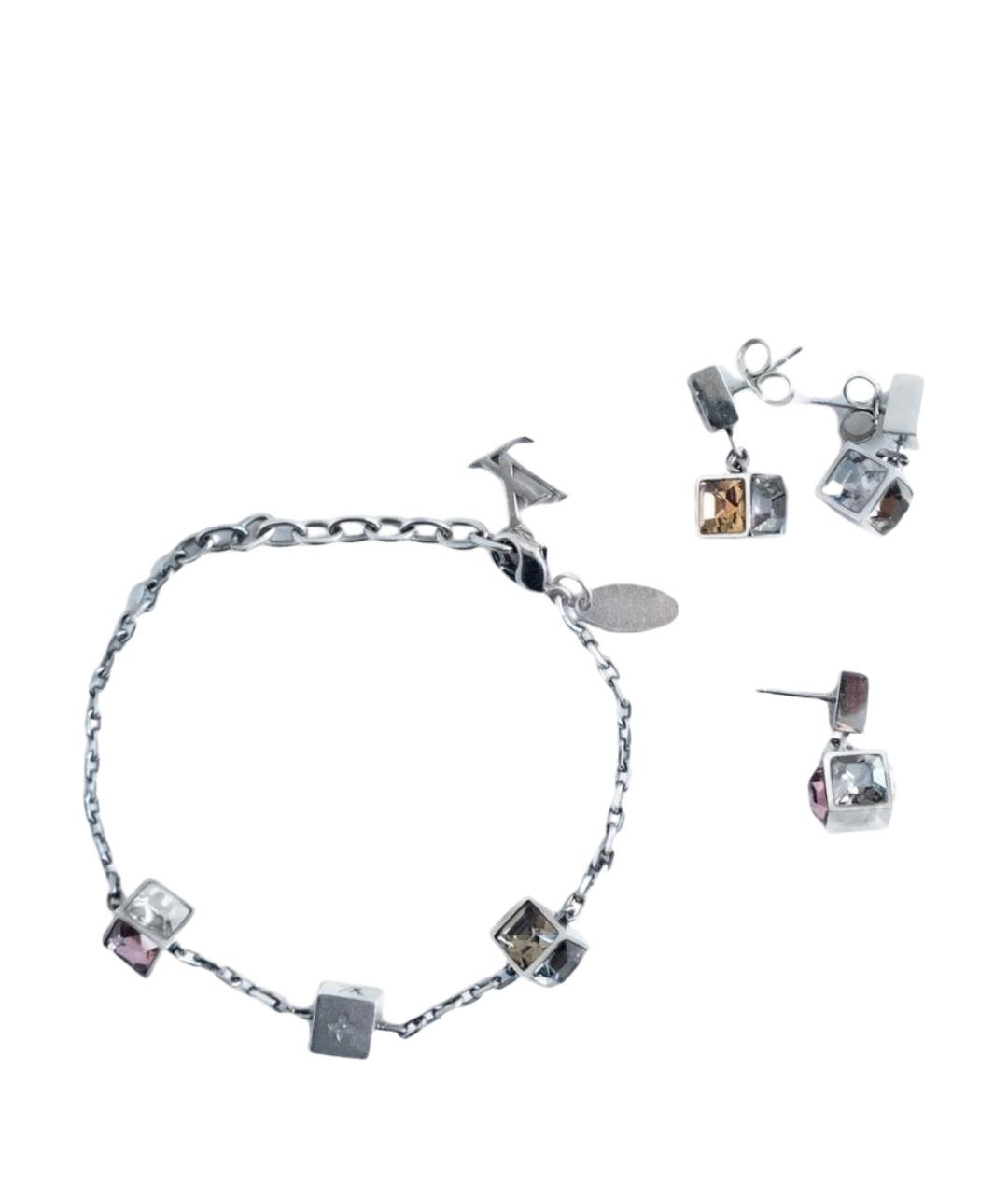 LOUIS VUITTON Серебрянный металлический комплект, фото 1