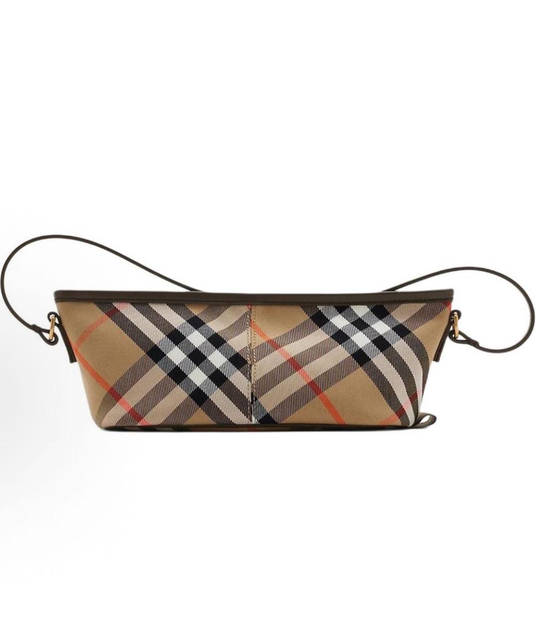 BURBERRY Бежевая сумка через плечо, фото 4