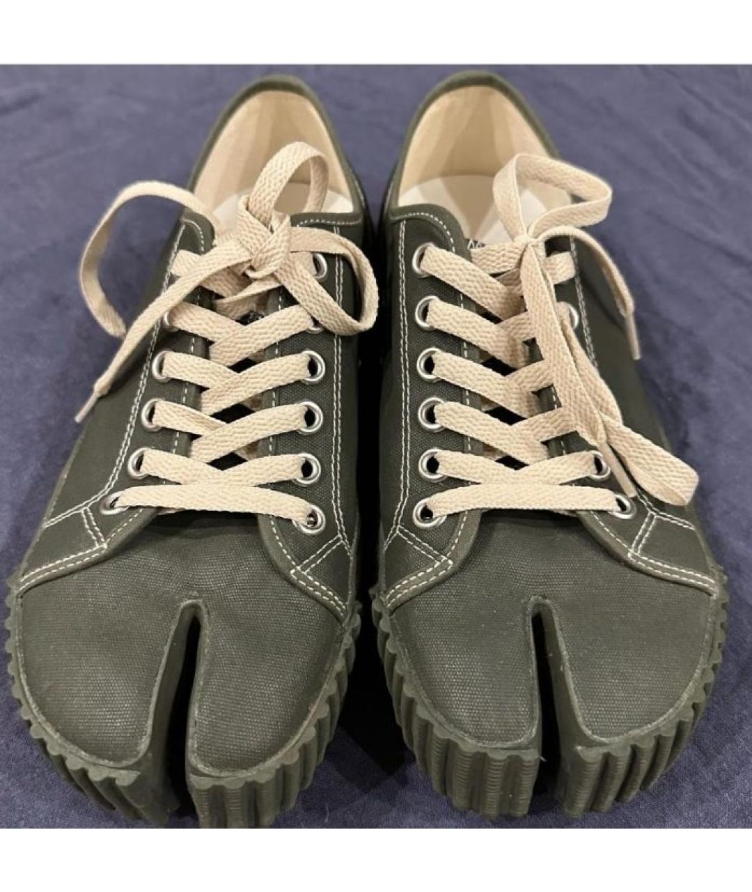 MAISON MARGIELA Черные кеды, фото 4