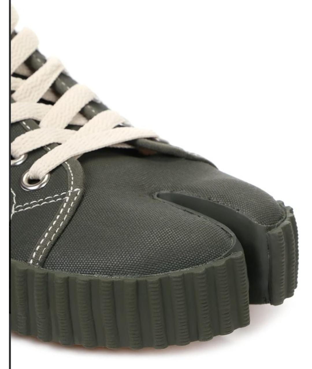 MAISON MARGIELA Черные кеды, фото 7