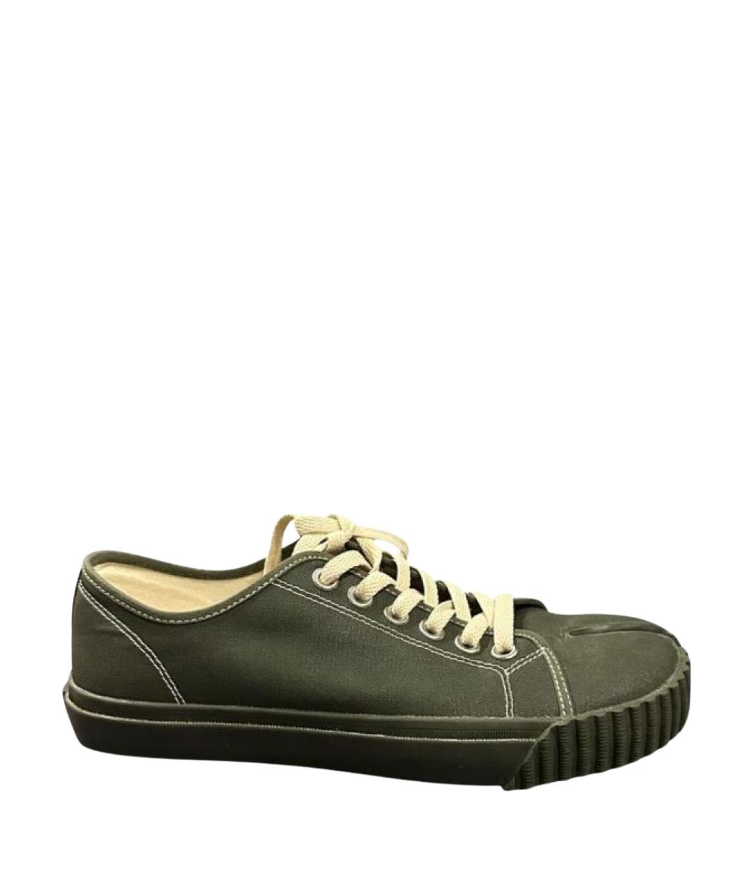 MAISON MARGIELA Черные кеды, фото 1