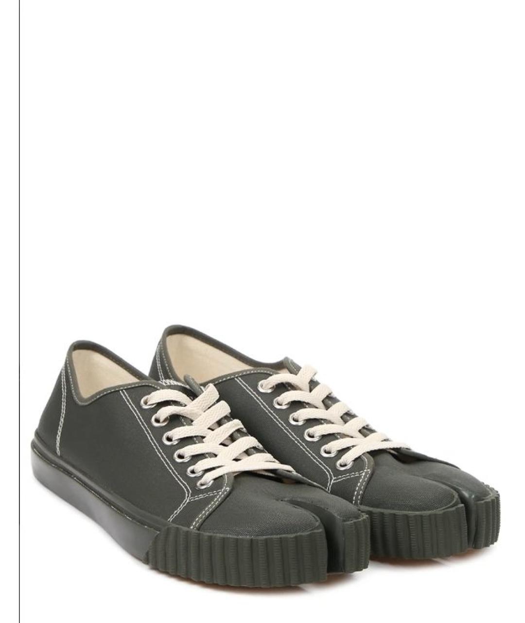 MAISON MARGIELA Черные кеды, фото 2