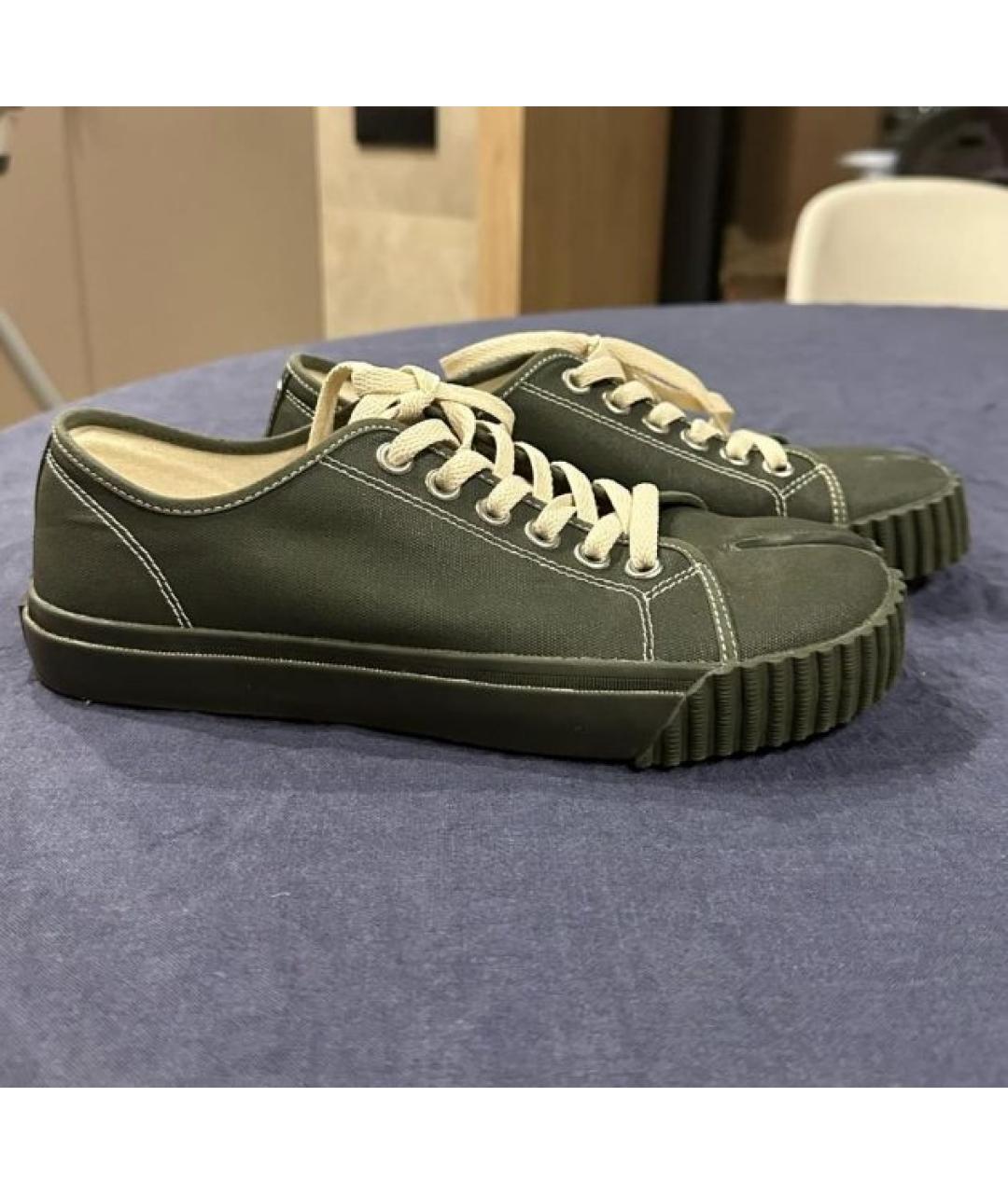 MAISON MARGIELA Черные кеды, фото 6