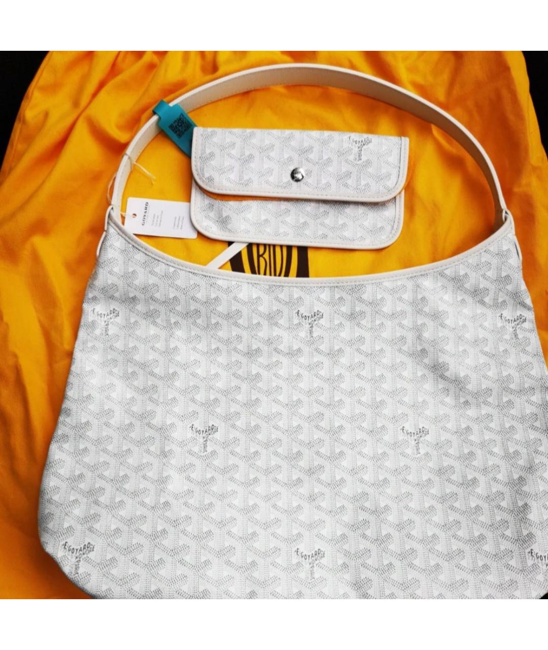 GOYARD Белая сумка через плечо, фото 3