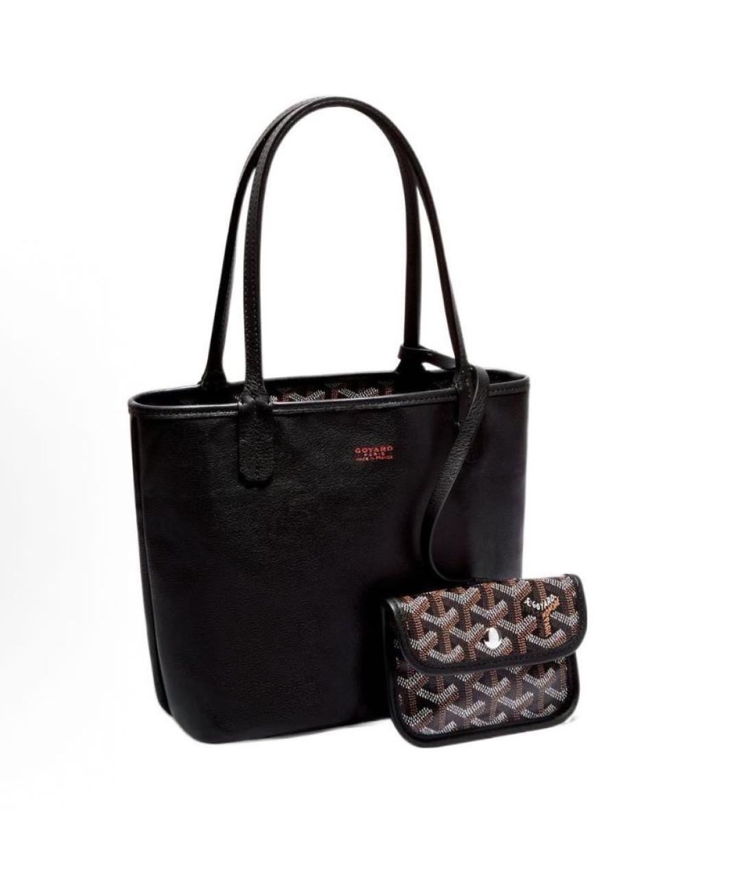 GOYARD Черная сумка тоут, фото 2