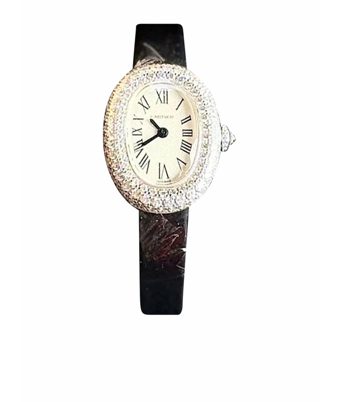 CARTIER Белые часы из белого золота, фото 1
