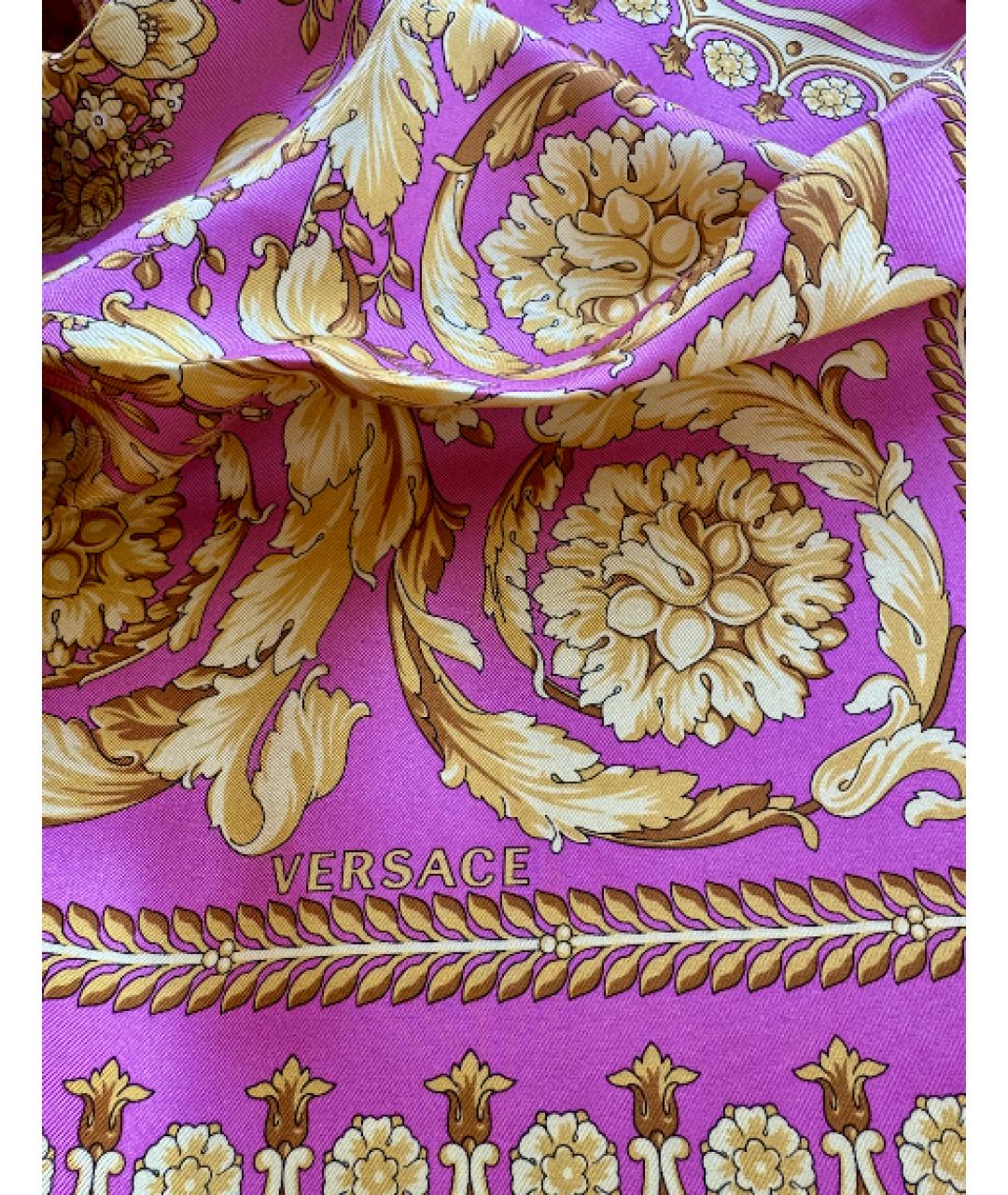 VERSACE Розовый ободок, фото 7