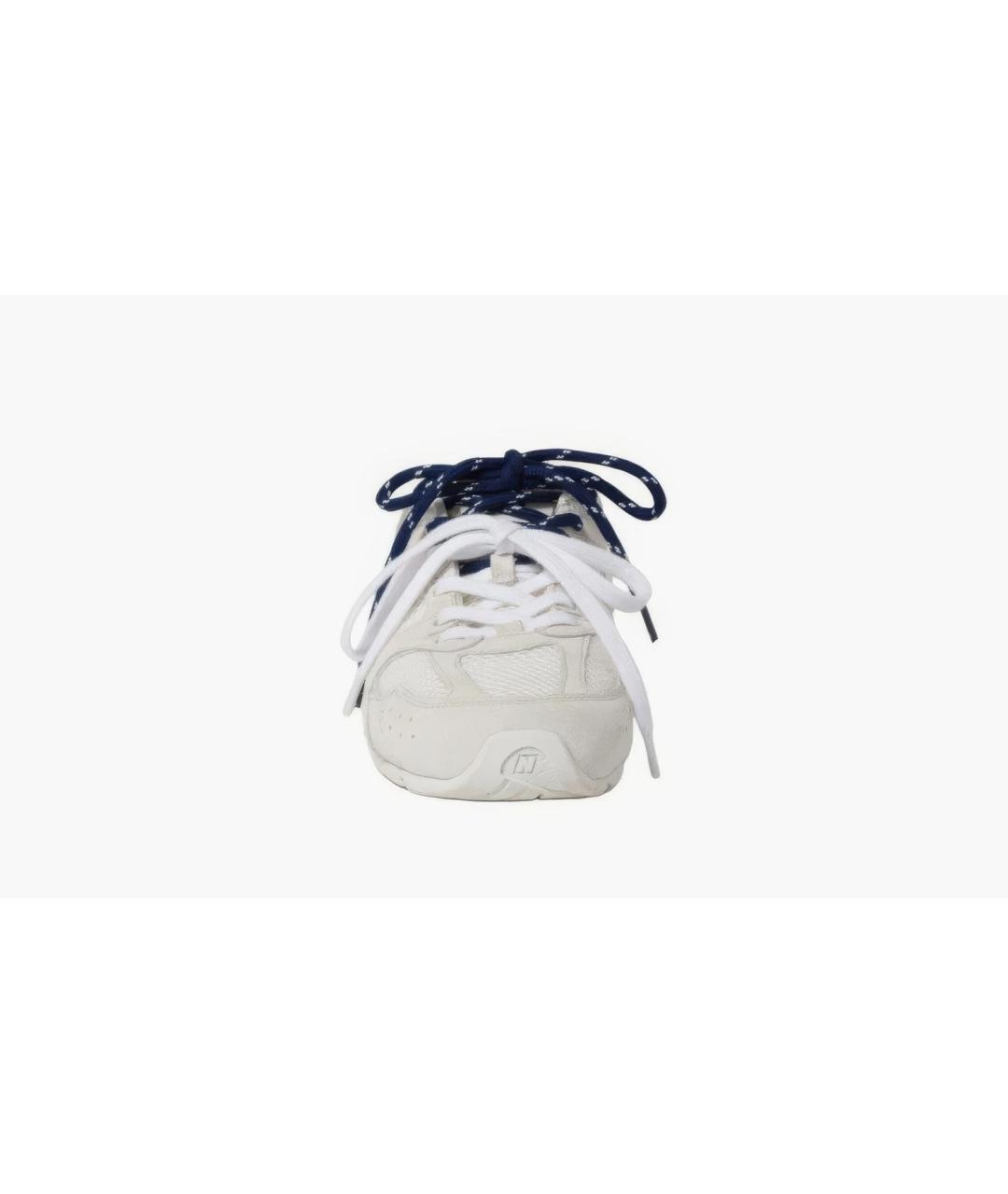 MIU MIU Белые замшевые кроссовки, фото 3