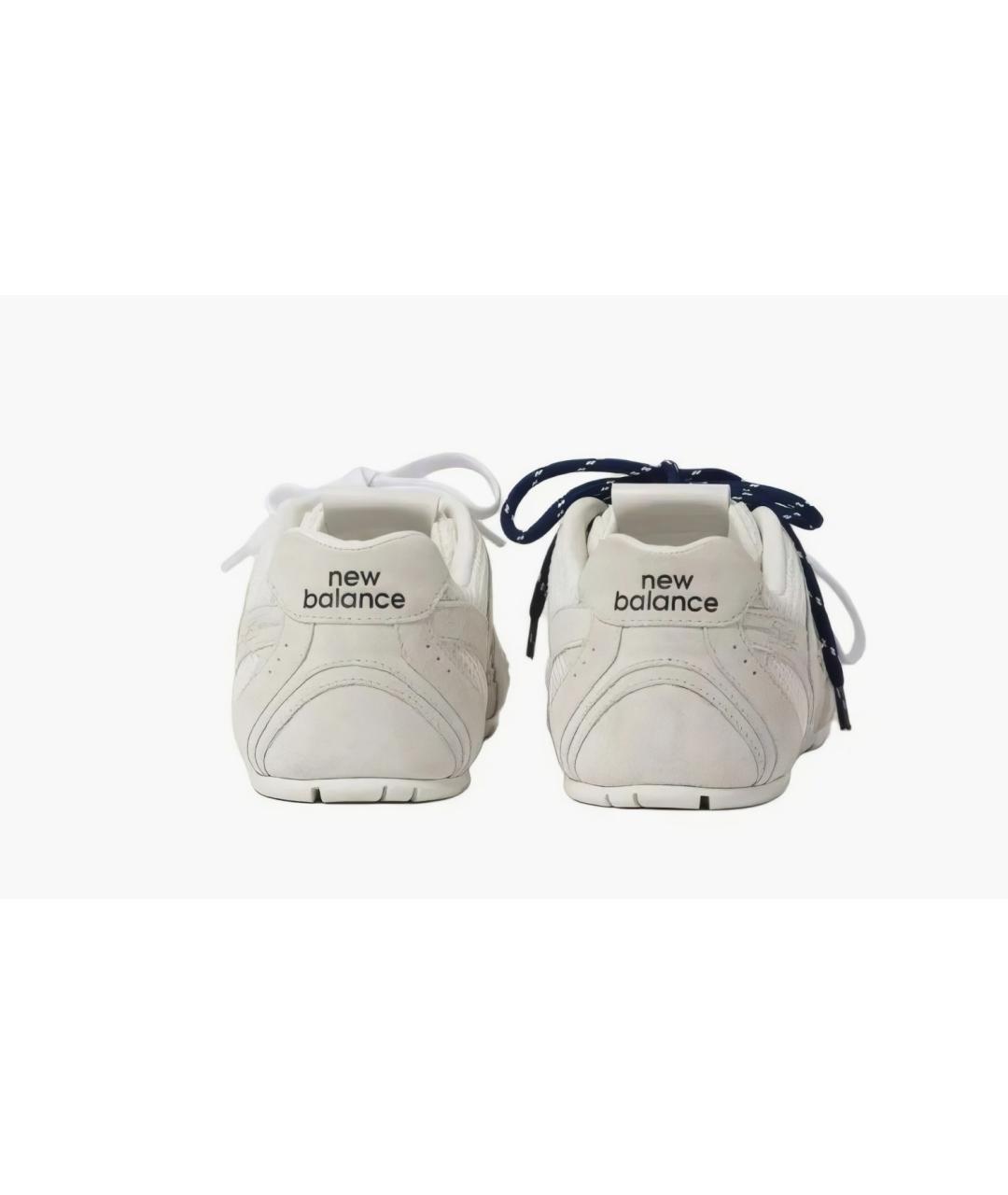 MIU MIU Белые замшевые кроссовки, фото 4