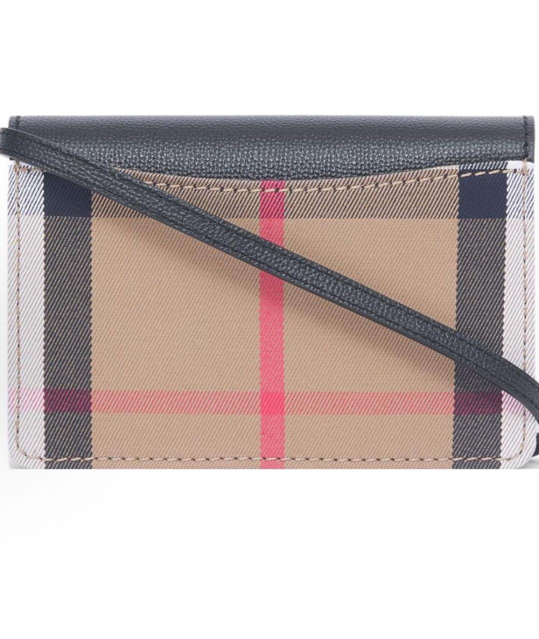 BURBERRY Мульти кожаная сумка через плечо, фото 2