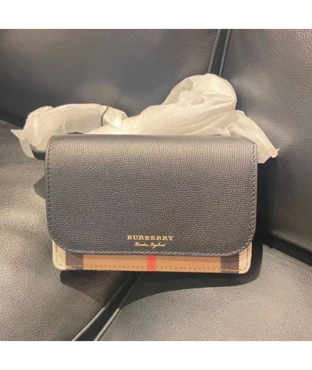 BURBERRY Мульти кожаная сумка через плечо, фото 3