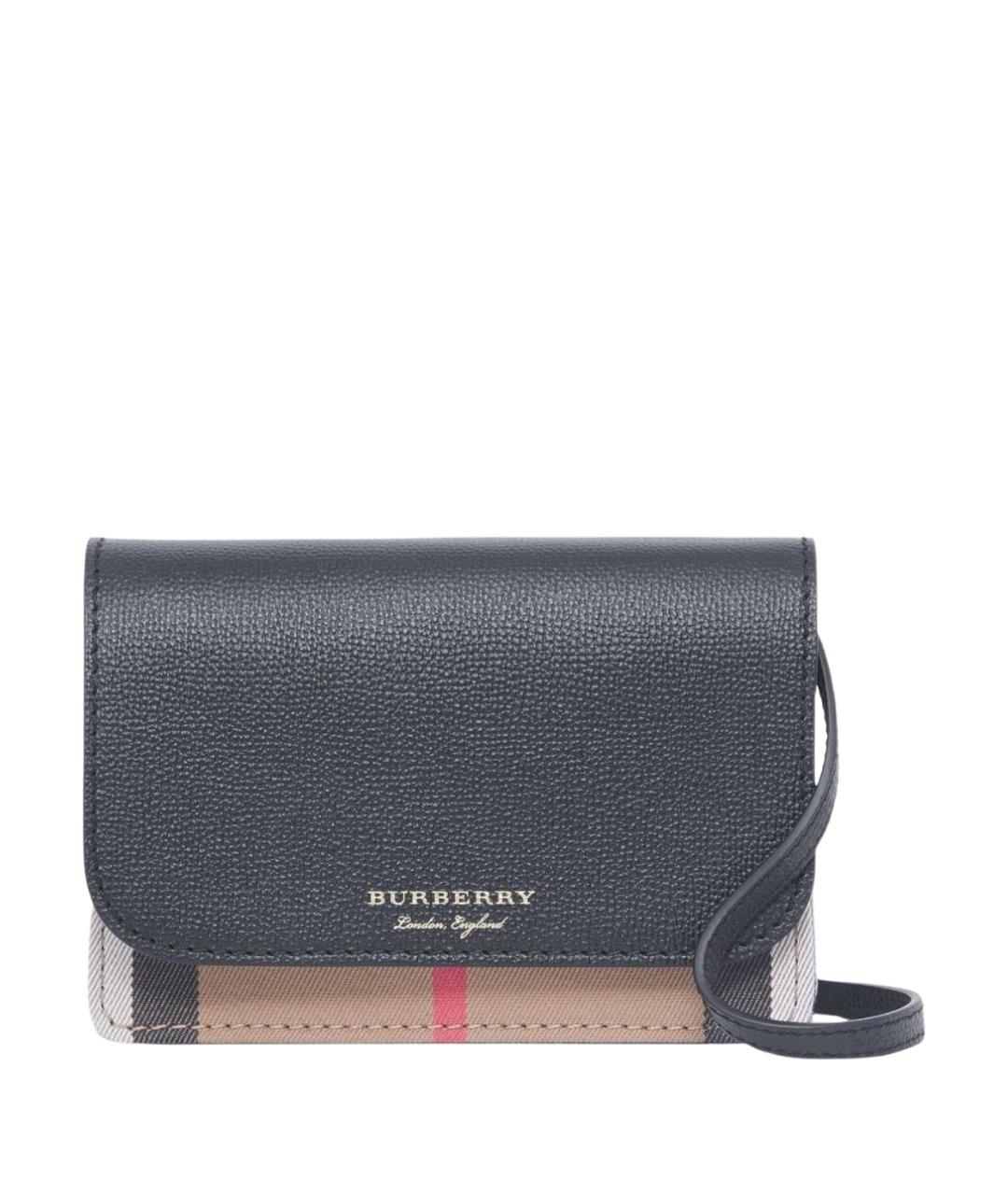 BURBERRY Мульти кожаная сумка через плечо, фото 1