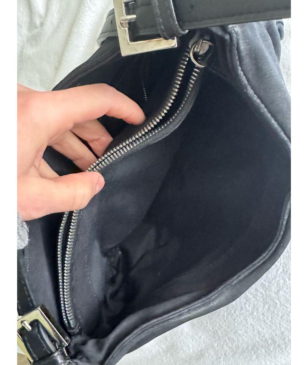 FENDI Черная сумка через плечо, фото 3